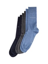 TOM TAILOR Herren Socken im 6er-Pack, blau, Uni, Gr. 39-42