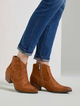 Cowboy Ankle Boots - Frauen - cognac Cowboy Ankle Boots - Frauen - cognac - 5 - TOM TAILOR