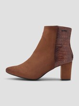 Ankle Boots mit Lederprägung - Frauen - brown Ankle Boots mit Lederprägung - Frauen - brown - 7 - TOM TAILOR