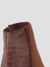 Ankle Boots mit Lederprägung - Frauen - brown Ankle Boots mit Lederprägung - Frauen - brown - 9 - TOM TAILOR