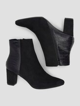 Ankle Boots mit Lederprägung - Frauen - black Ankle Boots mit Lederprägung - Frauen - black - 13 - TOM TAILOR