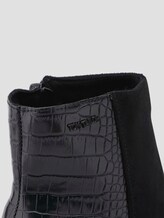 Ankle Boots mit Lederprägung - Frauen - black Ankle Boots mit Lederprägung - Frauen - black - 9 - TOM TAILOR