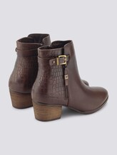 Stiefelette aus Leder - Frauen - whisky Stiefelette aus Leder - Frauen - whisky - 8 - TOM TAILOR