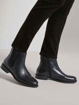 Chelsea Boots aus Echtleder - Frauen - black Chelsea Boots aus Echtleder - Frauen - black - 5 - TOM TAILOR