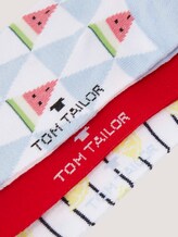 Gemusterte Socken im Dreierpack - unisex - cashmere blue Gemusterte Socken im Dreierpack - unisex - cashmere blue - 9 - TOM TAILOR