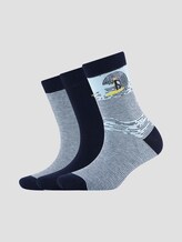 Gemusterte Socken im Dreierpack - unisex - dark navy Gemusterte Socken im Dreierpack - unisex - dark navy - 7 - TOM TAILOR
