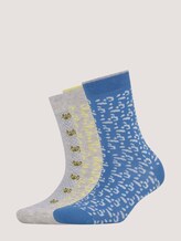 Leo Socken im Dreierpack - unisex - light grey melange Leo Socken im Dreierpack - unisex - light grey melange - 7 - TOM TAILOR