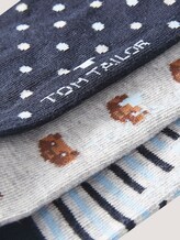 Socken im Dreierpack mit Motivprint - unisex - dark navy Socken im Dreierpack mit Motivprint - unisex - dark navy - 9 - TOM TAILOR