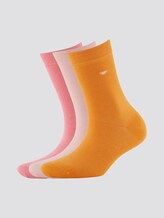 Socken im Dreierpack - unisex - powder rose Socken im Dreierpack - unisex - powder rose - 7 - TOM TAILOR