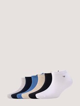 Sneakersocken im Sechserpack - Frauen - light grey melange Sneakersocken im Sechserpack - Frauen - light grey melange - 7 - TOM TAILOR
