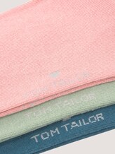 Basic socks in plain colours in a pack of three - Women - shale green Basic socks in plain colours in a pack of three - Women - shale green - 9 - TOM TAILOR