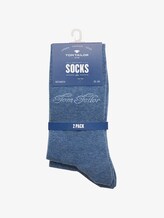 basic socks double pack - Women - light denim melange basic socks double pack - Women - light denim melange - 4 - TOM TAILOR