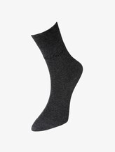 basic socks double pack - Women - anthracite melange basic socks double pack - Women - anthracite melange - 1 - TOM TAILOR
