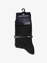 basic socks double pack - Women - anthracite melange basic socks double pack - Women - anthracite melange - 4 - TOM TAILOR