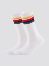 Rainbow socks in a twin pack - Women - white Rainbow socks in a twin pack - Women - white - 7 - TOM TAILOR