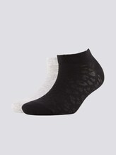 Sneakersocken mit Leopardenmuster im Doppelpack - Frauen - black Sneakersocken mit Leopardenmuster im Doppelpack - Frauen - black - 7 - TOM TAILOR