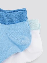Sneakersocken mit Glitzerbund im Doppelpack - Frauen - azur Sneakersocken mit Glitzerbund im Doppelpack - Frauen - azur - 9 - TOM TAILOR