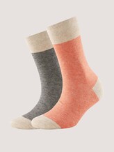 Socks with stripes in a pack of two - Women - dark navy Socks with stripes in a pack of two - Women - dark navy - 7 - TOM TAILOR