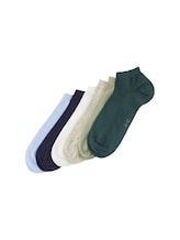 TOM TAILOR Damen Socken im Multipack, blau, Gr. 35-38