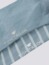2er Pack Socken mit Logo-Schrift - Frauen - smoke blue 2er Pack Socken mit Logo-Schrift - Frauen - smoke blue - 9 - TOM TAILOR