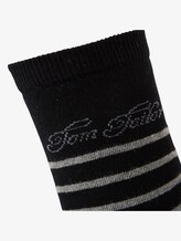 Twee paar sokken met logo-opschrift - Frauen - black Twee paar sokken met logo-opschrift - Frauen - black - 6 - TOM TAILOR