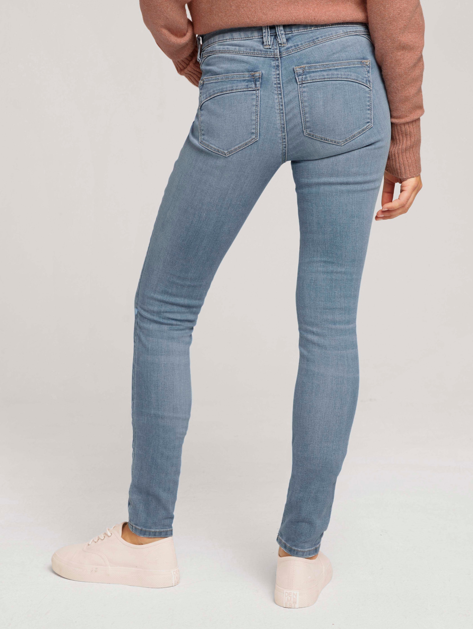 Jona Extra Skinny Jeans mit recyceltem Polyester von TOM TAILOR Denim