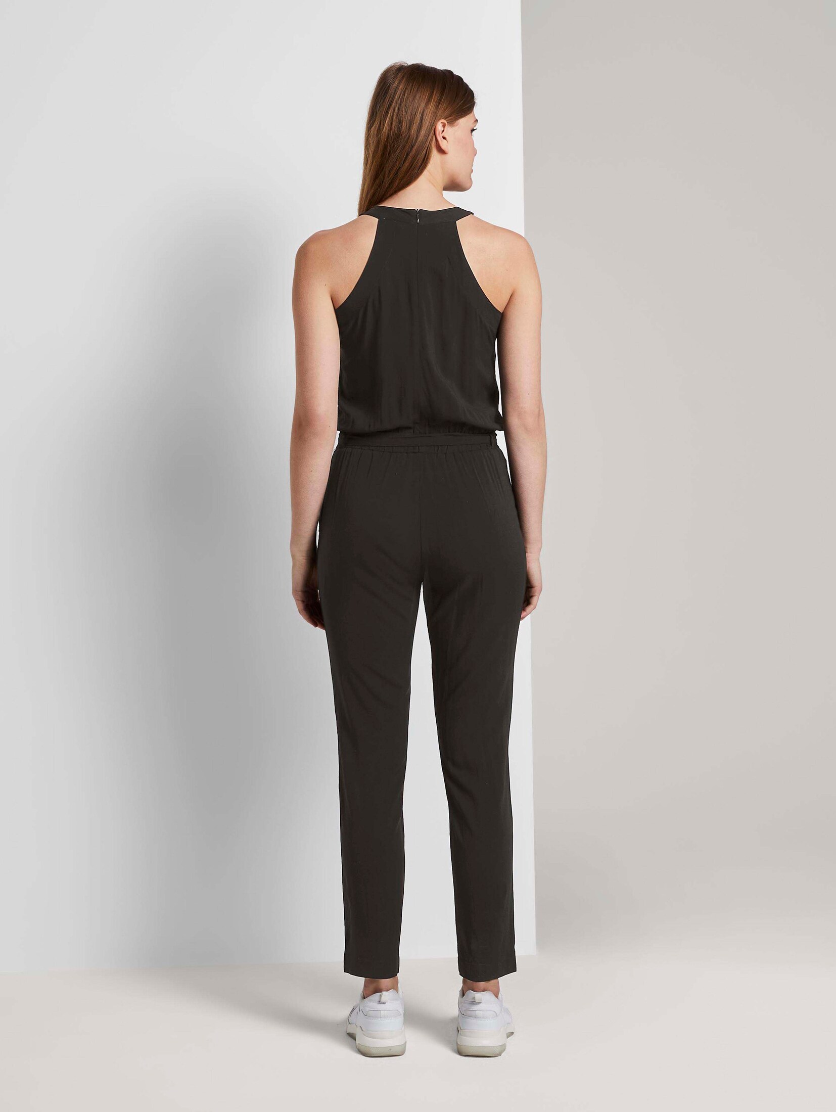 Relaxed NeckholderJumpsuit (schwarz) von TOM TAILOR Denim