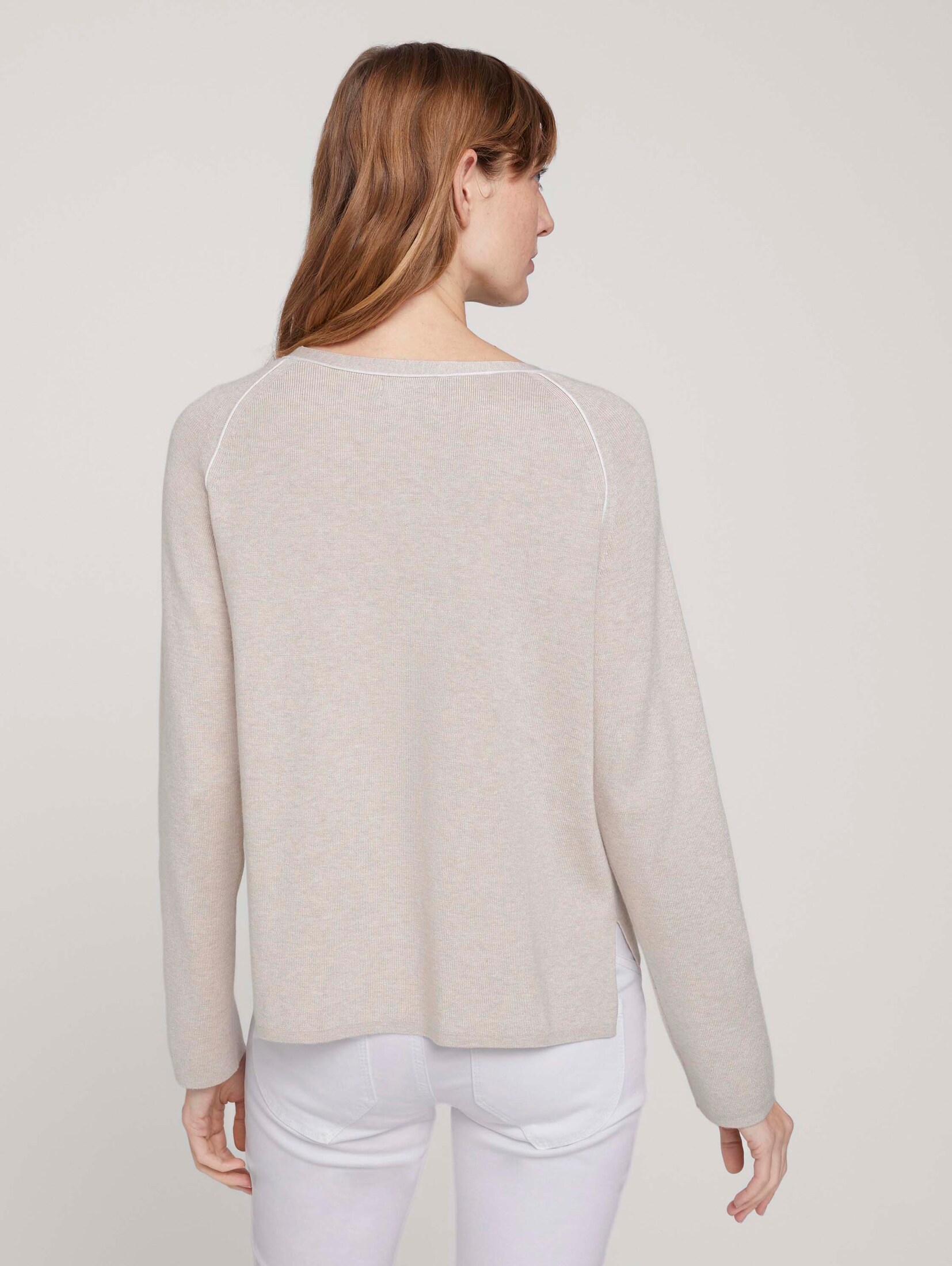 pullover mit seitenschlitz damen