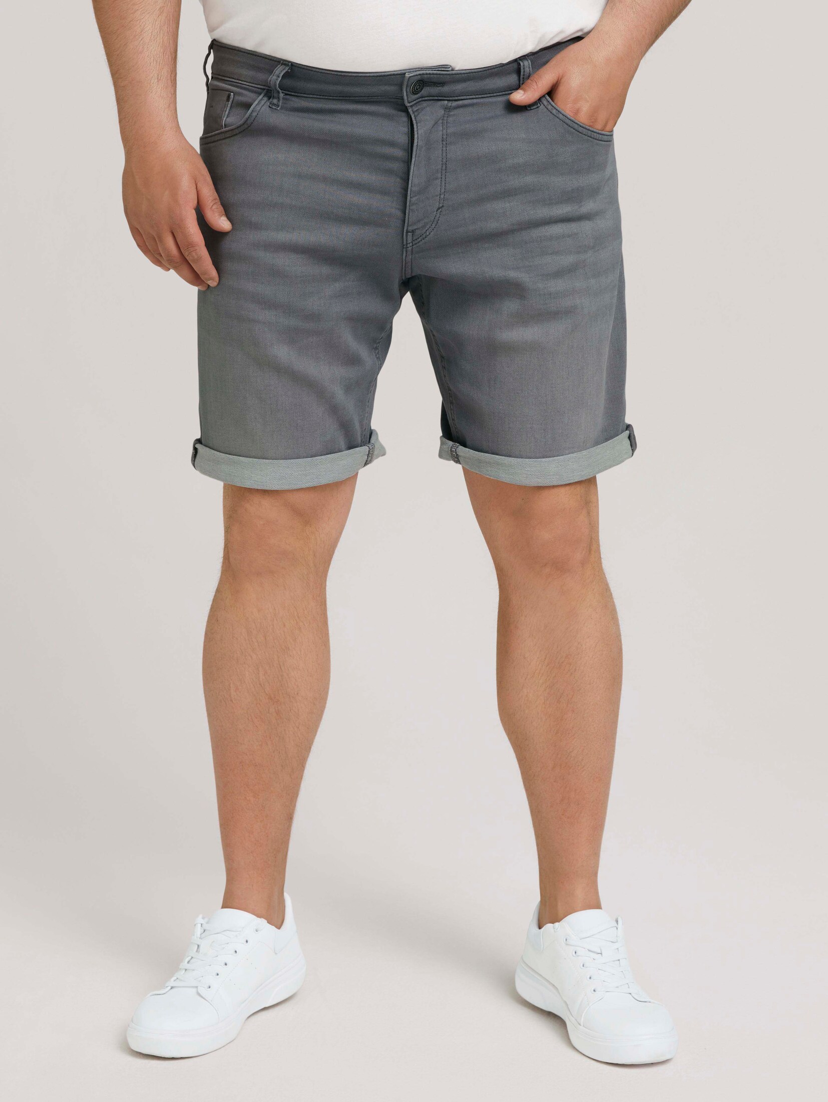 Bermuda Slim Shorts (grau) - von page.brand.tt_menplus