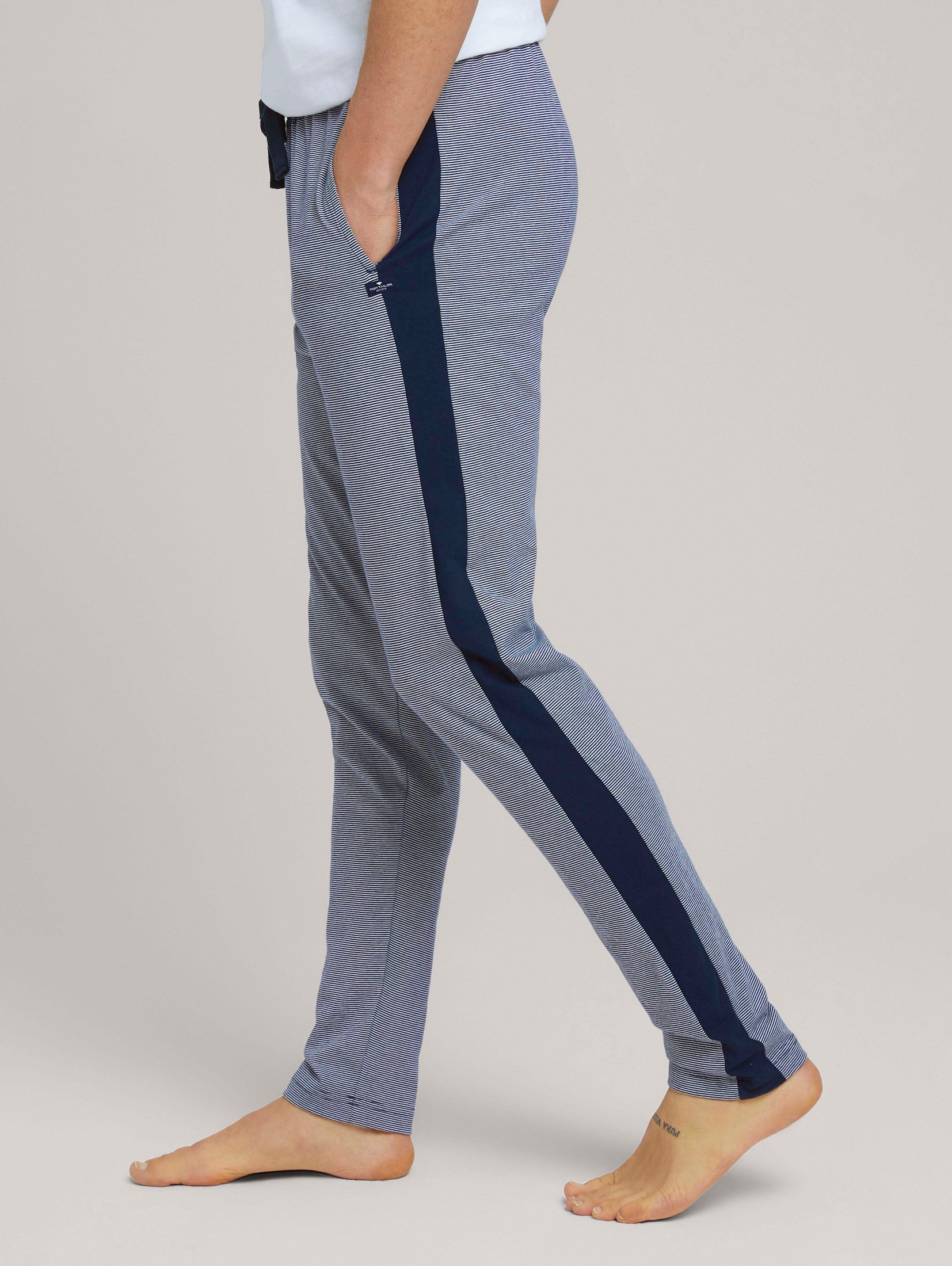 gestreifte Pyjama-Hose - von TOM TAILOR