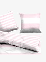 gestreifte Wende-Bettwäsche - unisex - rose gestreifte Wende-Bettwäsche - unisex - rose - 4 - TOM TAILOR