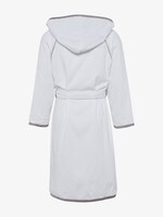 Bademantel mit Details aus Satin - unisex - white Bademantel mit Details aus Satin - unisex - white - 2 - TOM TAILOR