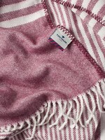 Gestreifte Decke - unisex - berry Gestreifte Decke - unisex - berry - 9 - TOM TAILOR