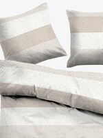 gestreifte Bettwäsche - unisex - taupe gestreifte Bettwäsche - unisex - taupe - 9 - TOM TAILOR