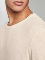 Strukturierter Pullover - Männer - Ecru Melange Strukturierter Pullover - Männer - Ecru Melange - 9 - TOM TAILOR Denim