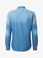 Dezent gemustertes Jeanshemd - Männer - Stone Blue Denim Dezent gemustertes Jeanshemd - Männer - Stone Blue Denim - 8 - TOM TAILOR Denim