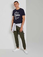 T-Shirt mit Print - Männer - Sky Captain Blue T-Shirt mit Print - Männer - Sky Captain Blue - 3 - TOM TAILOR Denim