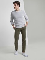 Chino Hose mit Gürtel - Männer - Woodland Green Chino Hose mit Gürtel - Männer - Woodland Green - 3 - TOM TAILOR Denim