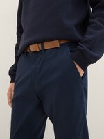 Chino Hose mit Gürtel - Männer - Sky Captain Blue Chino Hose mit Gürtel - Männer - Sky Captain Blue - 9 - TOM TAILOR Denim
