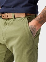 Chino Hose mit Gürtel - Männer - Cedar Green Chino Hose mit Gürtel - Männer - Cedar Green - 9 - TOM TAILOR Denim