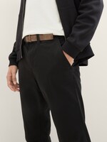 Chino Hose mit Gürtel - Männer - Black Chino Hose mit Gürtel - Männer - Black - 9 - TOM TAILOR Denim