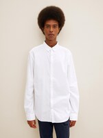Gemustertes Hemd - Männer - White Gemustertes Hemd - Männer - White - 1 - TOM TAILOR