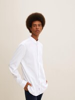 Gemustertes Hemd - Männer - White Gemustertes Hemd - Männer - White - 5 - TOM TAILOR