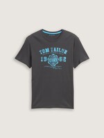 T-Shirt mit Logo-Print - Männer - Tarmac Grey T-Shirt mit Logo-Print - Männer - Tarmac Grey - 7 - TOM TAILOR