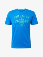 T-Shirt mit Logo-Print - Männer - Simply Blue T-Shirt mit Logo-Print - Männer - Simply Blue - 7 - TOM TAILOR