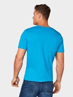 T-Shirt mit Logo-Print - Männer - brilliant middle blue T-Shirt mit Logo-Print - Männer - brilliant middle blue - 2 - TOM TAILOR