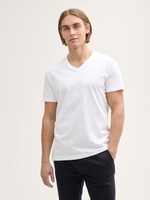 T-Shirt im Doppelpack - Männer - White T-Shirt im Doppelpack - Männer - White - 1 - TOM TAILOR