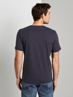 Gemustertes T-Shirt - Männer - navy grey minimal print Gemustertes T-Shirt - Männer - navy grey minimal print - 2 - TOM TAILOR
