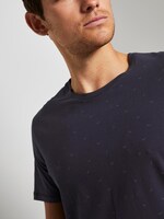 Gemustertes T-Shirt - Männer - navy grey minimal print Gemustertes T-Shirt - Männer - navy grey minimal print - 9 - TOM TAILOR