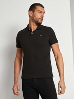 Schlichtes Poloshirt - Männer - Black Schlichtes Poloshirt - Männer - Black - 1 - TOM TAILOR